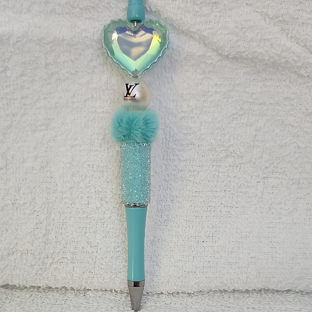Louis Vuitton Aqua Pen with Heart Charm